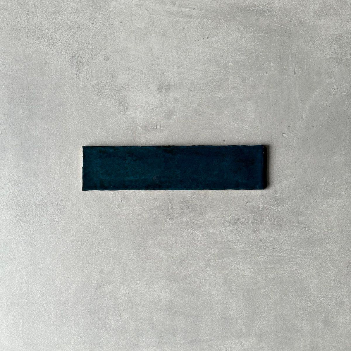 Nairobi Tile | Gloss Blue | Handmade Effect | Rustic Tile | 7.5cm x 30cm