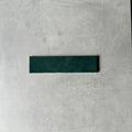 FULL TILE SAMPLE Nairobi GLOSS Moss Green 7.5cm x 30cm