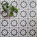 Ottoman Black Moroccan Wall & Floor Anti Slip Tiles 20cm x 20cm