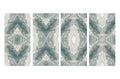 CUT TILE SAMPLE Pacific Green Marble Book Matched A and B 60cm x 120cm (cut piece 15cm x 30cm approx)