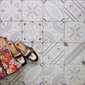 FULL TILE SAMPLE Zuri Patchwork Victorian