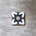 FULL TILE SAMPLE Kasbah Tangiers Navy 20cm x 20cm