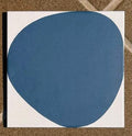 FULL TILE SAMPLE Pebbles Reversed Blue 20cm x 20cm