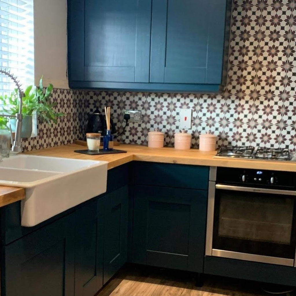 Madeira Vino Moroccan Wall & Floor Tiles 20cm x 20cm