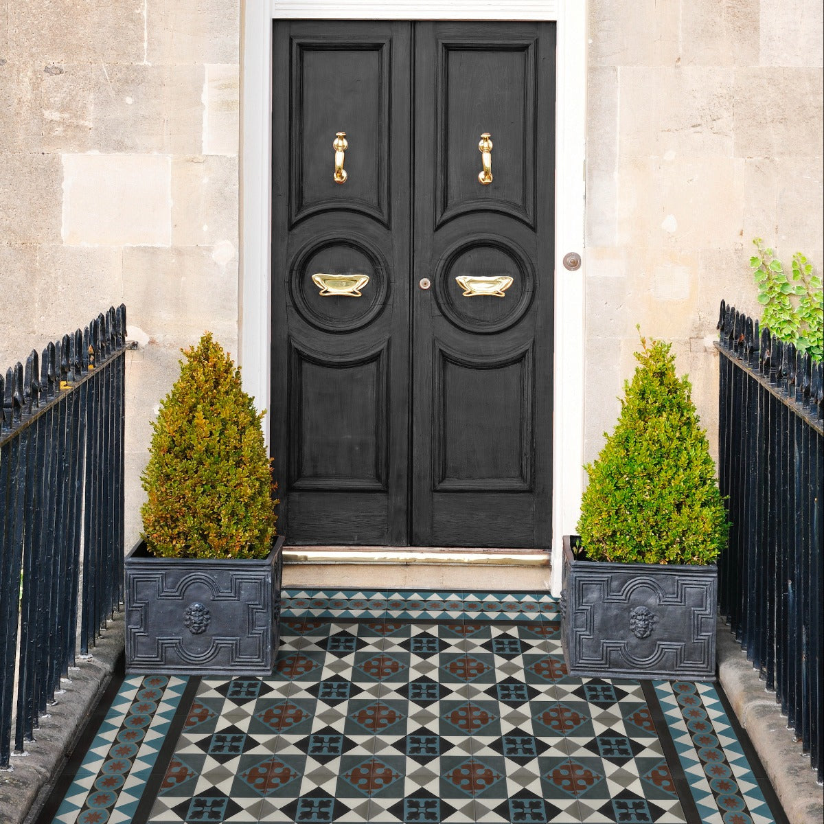 Westminster Manor A Victorian Tile 20cm x 20cm