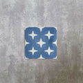 FULL TILE SAMPLE Soho Navy Blue 20cm x 20cm
