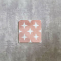 FULL TILE SAMPLE Soho Rose Pink 20cm x 20cm