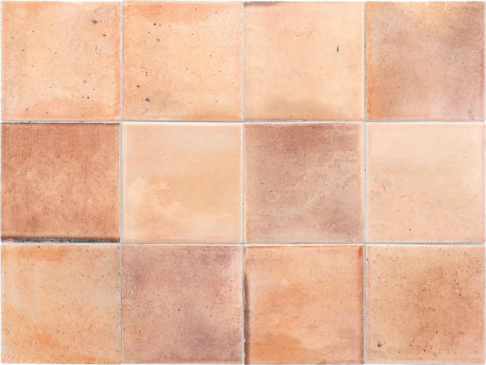 FULL TILE SAMPLE Saigon Rose Square Wall Tiles | 10cm x 10cm