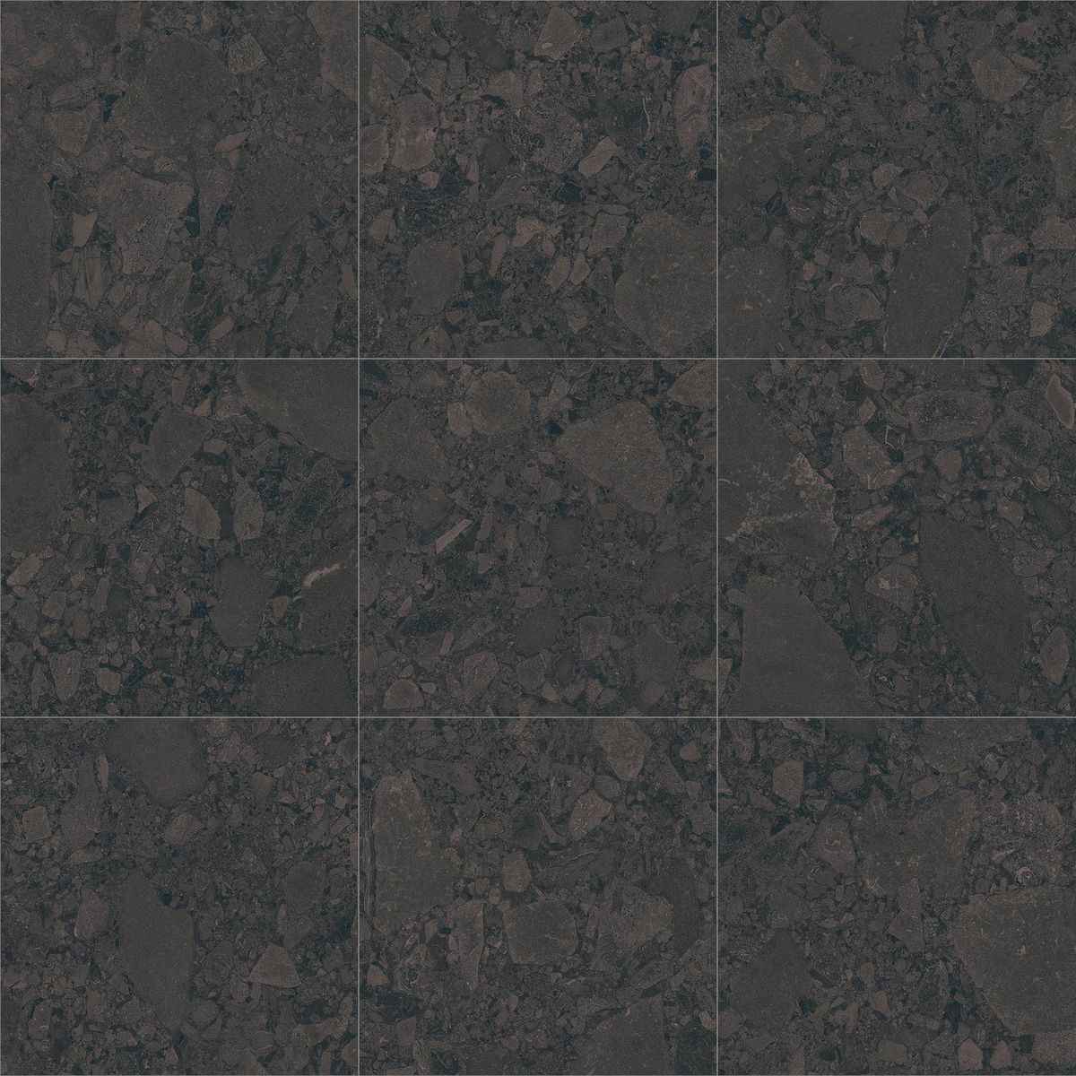 Terrazerri Terrazzo Black 60cm x 60cm
