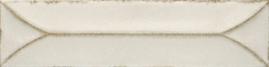 Baroque Decor Vanilla Porcelain Wall Tiles 9.1cm x 37.5cm
