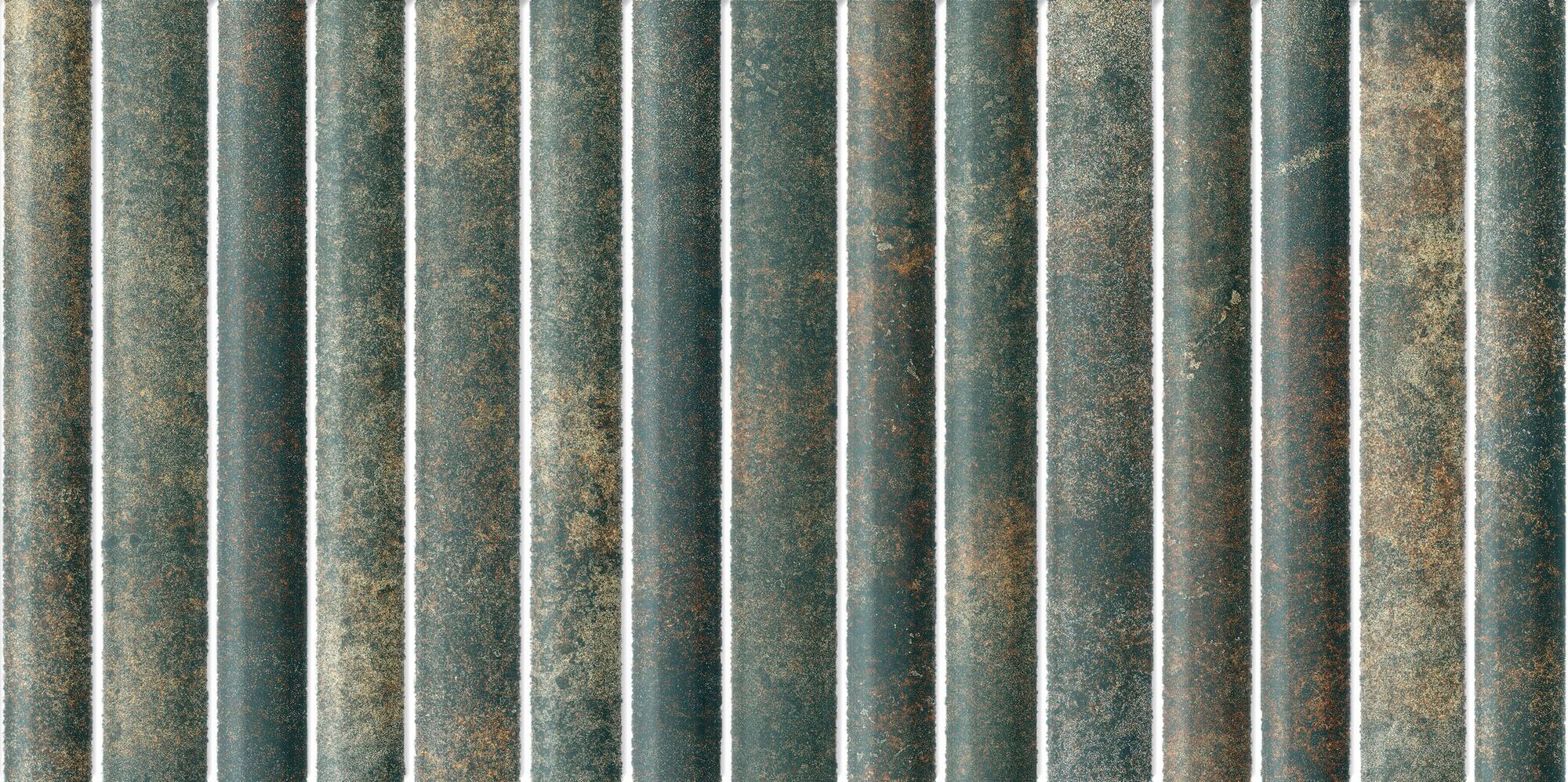 Klosters Verde Fluted Stone Wall Tile | 15cm x 30cm
