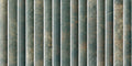 FULL TILE SAMPLE Klosters Verde Fluted Stone Wall Tile | 15cm x 30cm