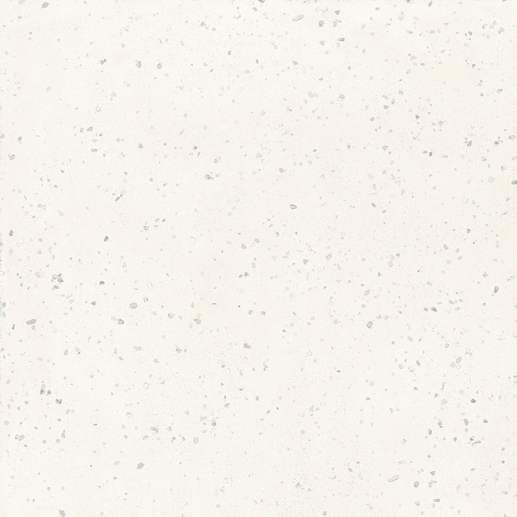 Verona Micro White Terrazzo Concrete style Porcelain Tiles 60cm x 60cm