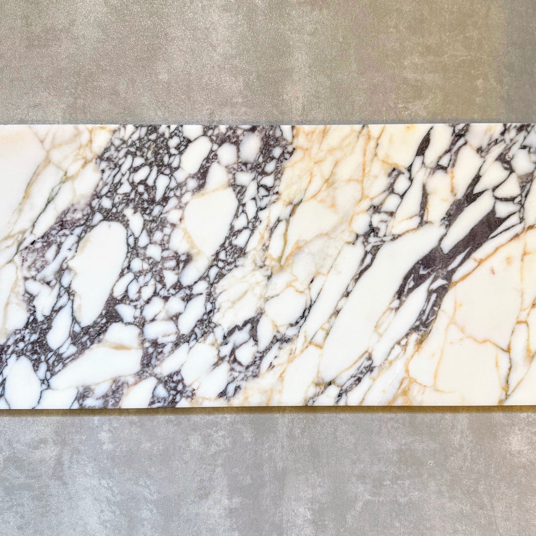 CUT TILE SAMPLE | Fayrouz Honed Viola Marble | 30.5cm x 61cm
