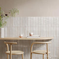Levent Antique White Tile Wall & Floor Porcelain Tiles 6cm x 24cm