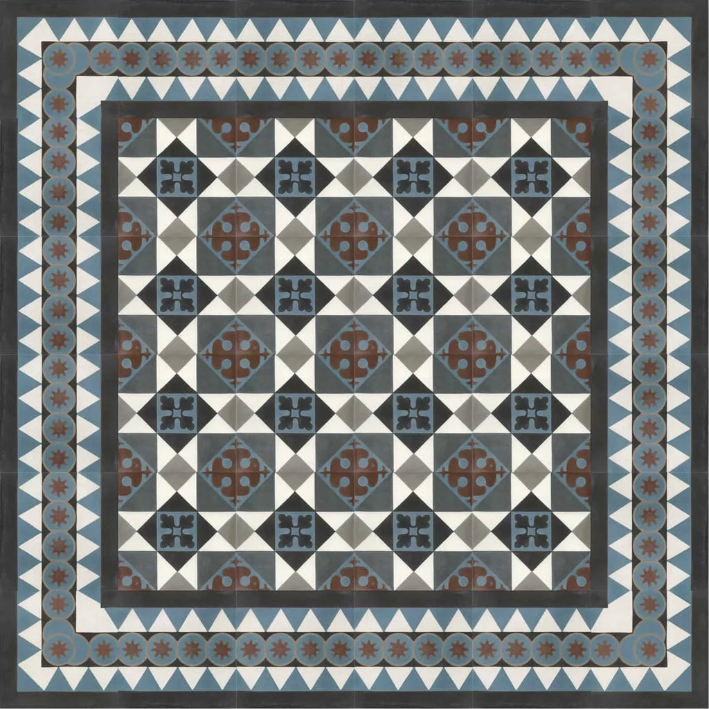 Westminster Manor A Victorian Tile 20cm x 20cm