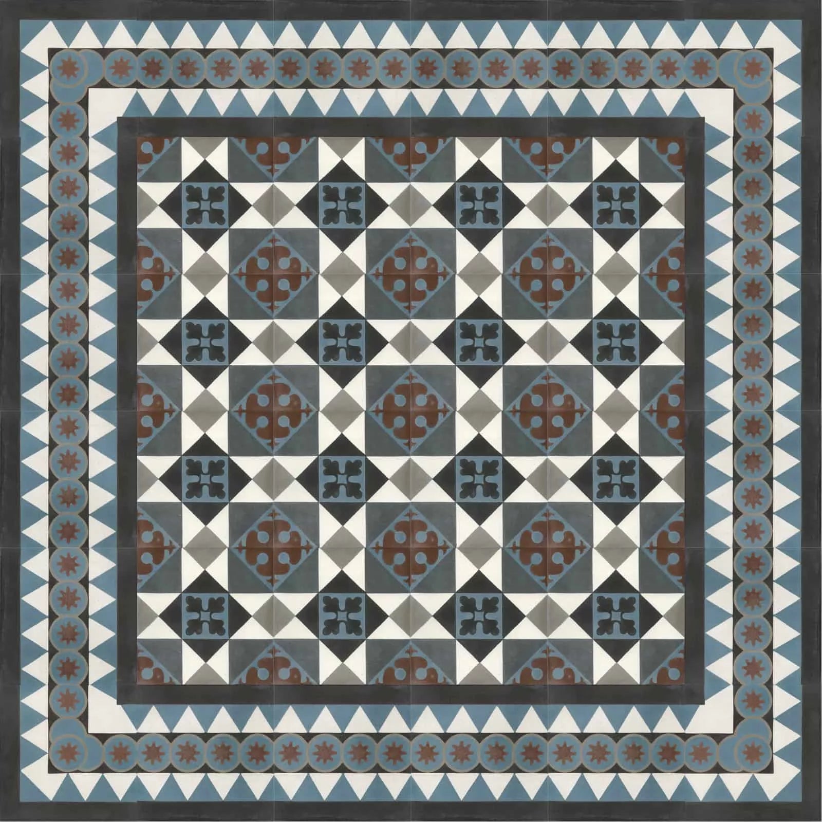 Westminster Manor A Victorian Tile 20cm x 20cm