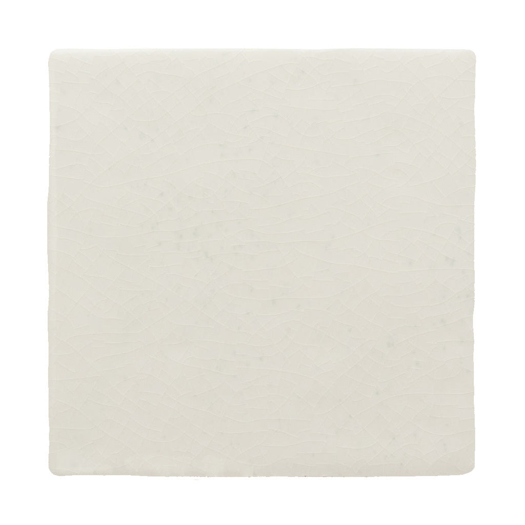 Bora Bora White Sand Square | Flux Glaze Finish | Wall Tile | 10cm x 10cm