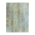 Jumairah Aqua Green wall tiles 5x40cm, displaying a soft aqua colour with gentle variation and an organic, handcrafted look.