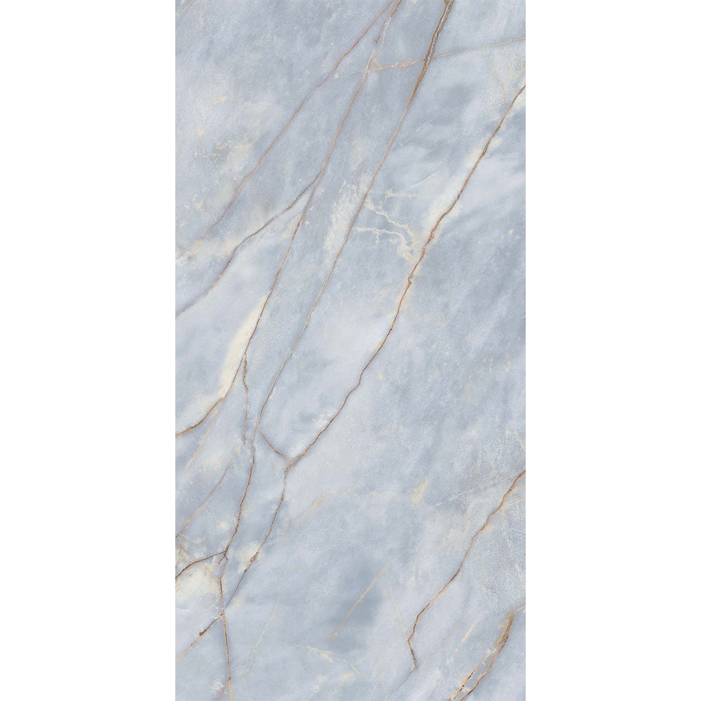 CUT TILE SAMPLE | Lucca River Blue | Lux 3D | 60cm x 120cm