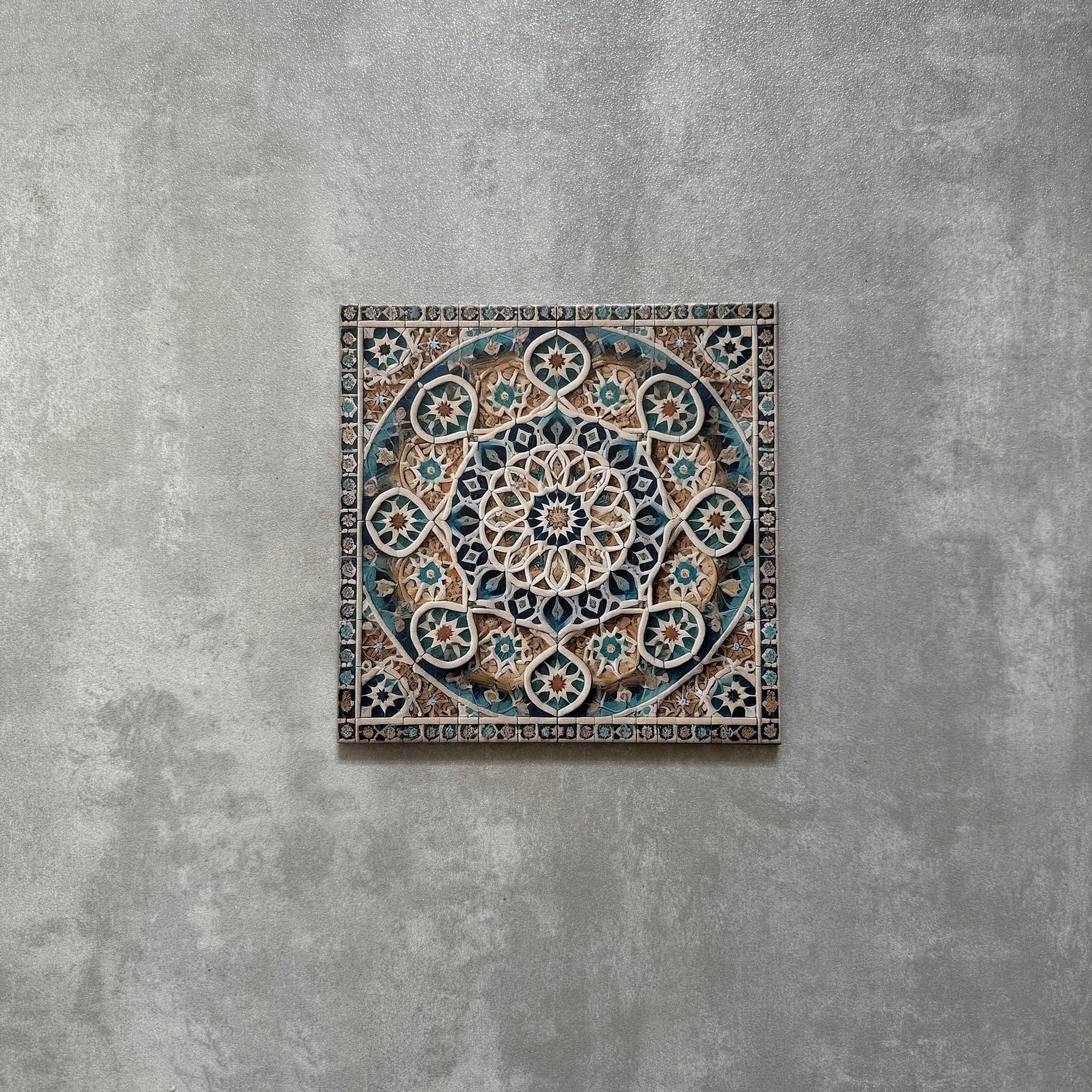 FULL TILE SAMPLE Persia Zanjan 15cm x 15cm
