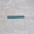 FULL BULLNOSE SAMPLE Zellige Peacock Pencil Bullnose Border Tile 3cm x 20cm